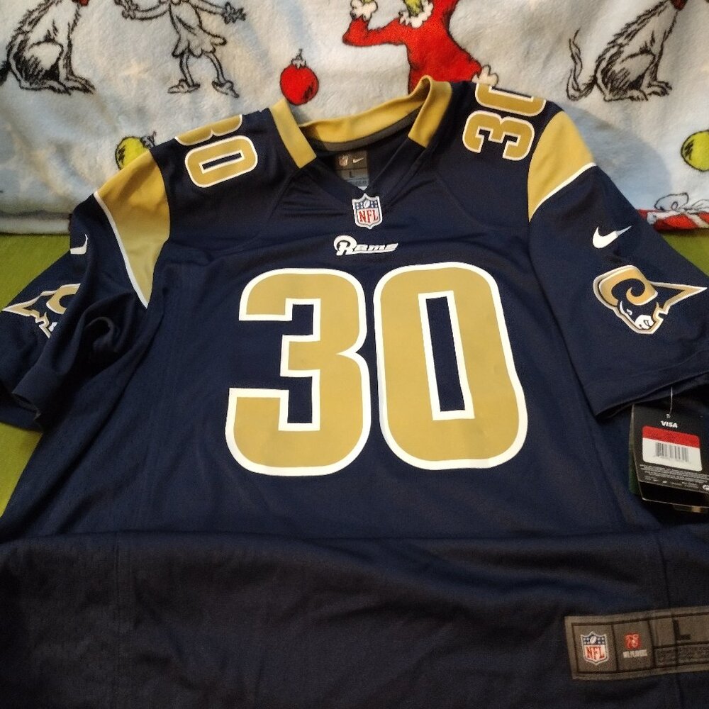 Los Angeles Rams Nike ** Navy Blue ** Jersey (30 Gurley II)